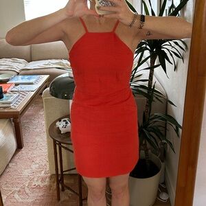 Ba&sh mini dress with open-back